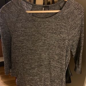 Silence and Noise Sweater Gray Sweater.